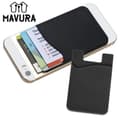 Miniatyrbild 2 av 4: Mobiltelefonfodral - MAVURA - SMARTWALLET - Svart - PVC - Återanvändbart lim