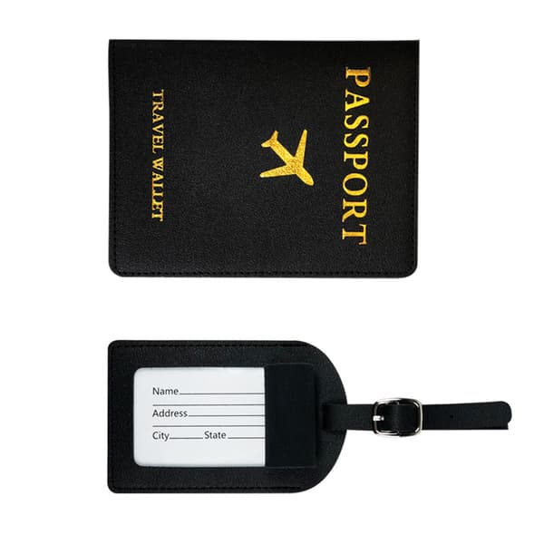 INF Passholder og bagasjemerkesett 0