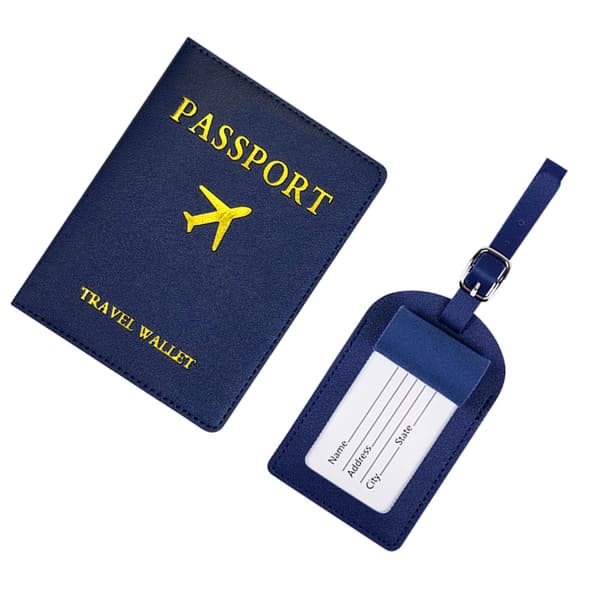 INF Passholder og bagasjemerkesett 0