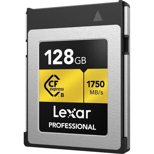 Lexar CF Express-kort 128GB typ B guld R1750/W1500