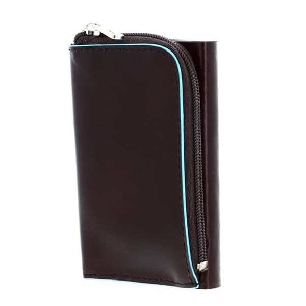 PIQUADRO Blue Square Kompakt Plånbok Slider RFID Mogano [109757]