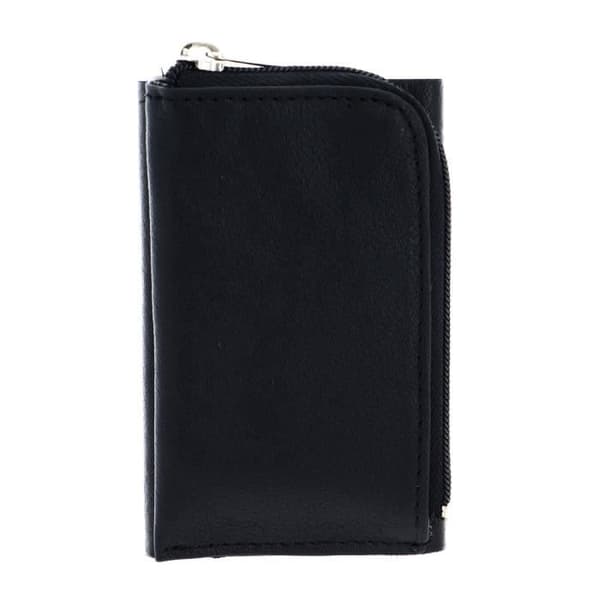 PIQUADRO Black Square kreditkortsfodral med RFID - Svart - Läder - 6,5 x 10 x 2,5 cm
