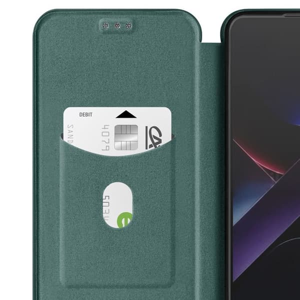 Kolfodral för Xiaomi Poco X7 Pro Korthållare Videostöd Mörkgrön