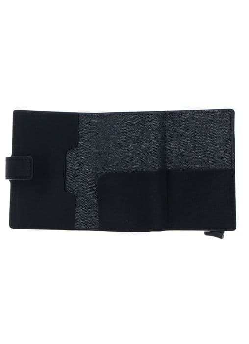 PIQUADRO Korthållare för kreditkort i svart för män - B3 Compact Wallet Nero 136540