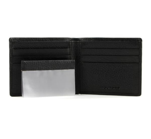 PIQUADRO Modus Special Herr plånbok Avtagbar dokumentanläggning RFID Nero [99616]