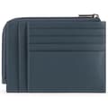 Miniatyrbild 2 av 2: Piquadro PQJ RFID kreditkortsfodral i läder 12,5 cm blå PU1243PQJR-BLU, PU1243PQJR-BO, PU1243PQJR-N