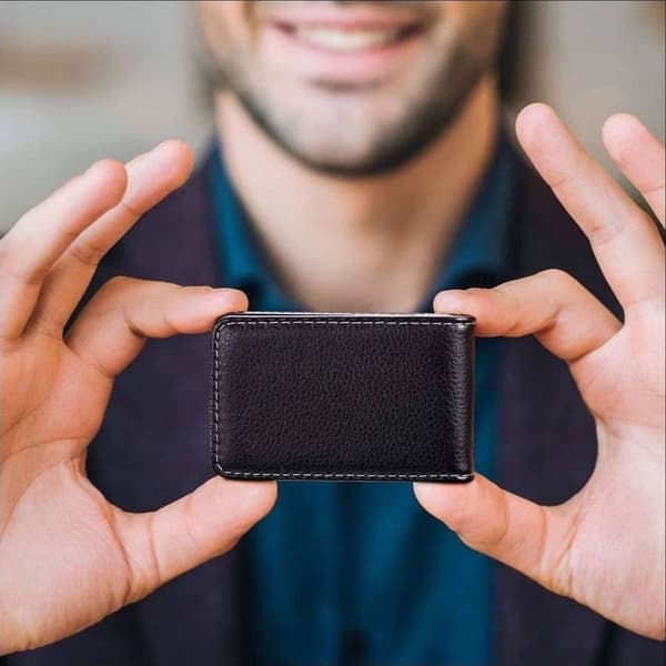 INF Funktionel visitkortholder, cCard holder etui med magnetlås