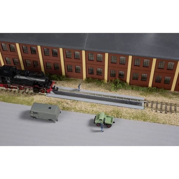 Inspektionsgrop N AUHAGEN 44645 - Modell trogen originalet - Med trappor och kopplingar
