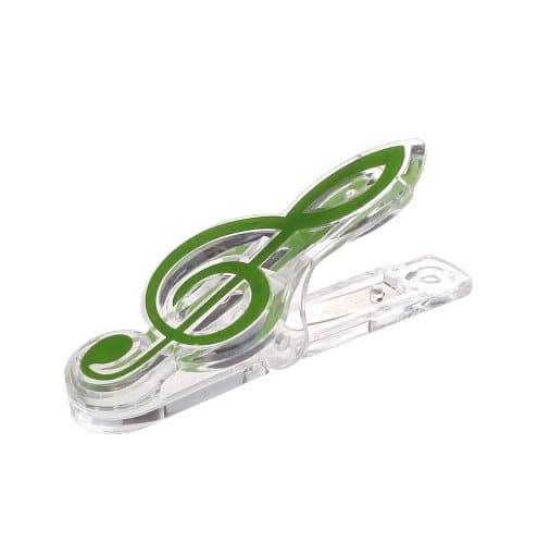 INF 2-pakning noteklemmer, sideholder for musikkbøker til piano og keyboard