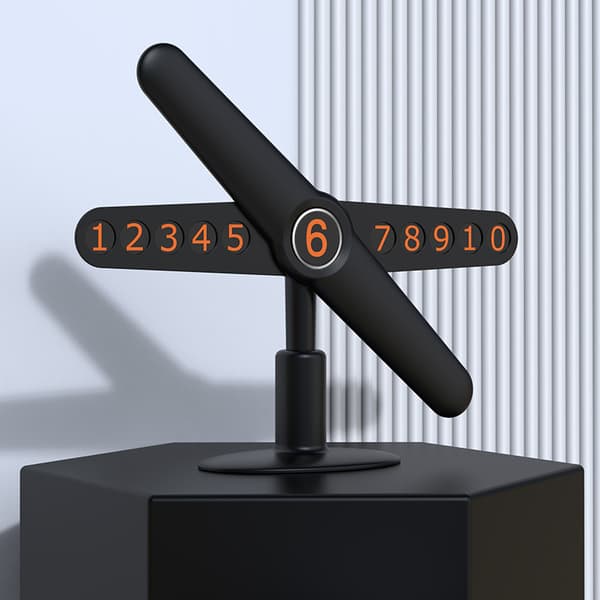 INF Midlertidig parkeringsnummerplate til bil 3R-2167