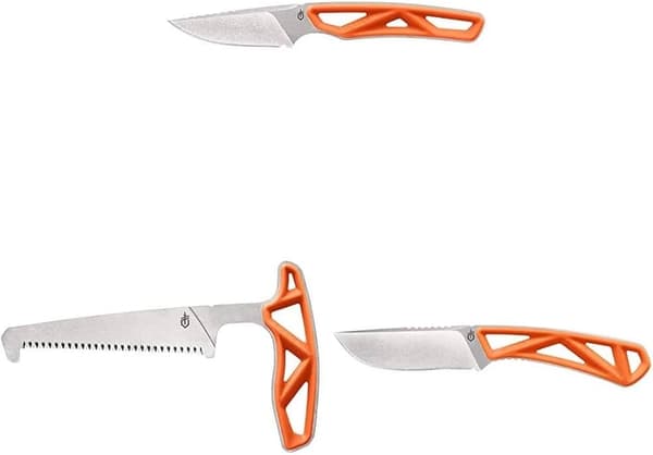 GERBER EXO-MOD JAKTSET,  Gerber jaktset med såg och 2 knivar