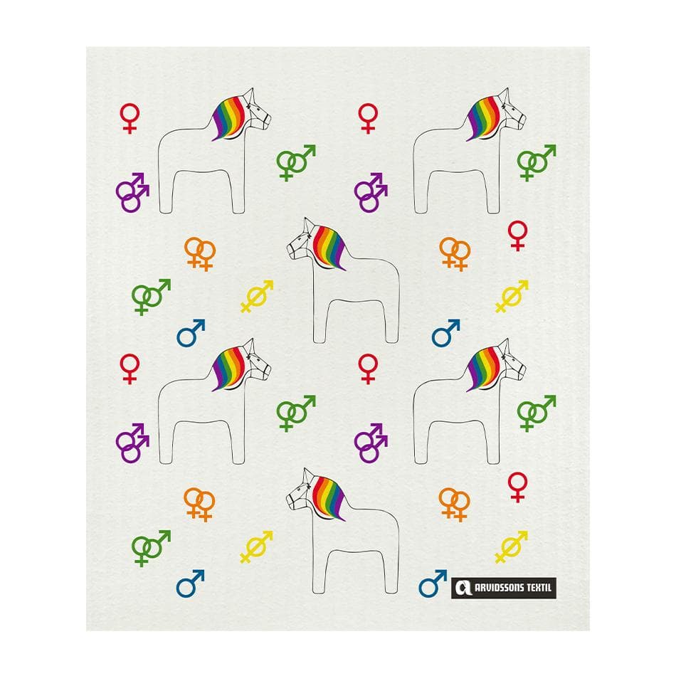 Disktrasa Pride Horse Vit - Arvidssons Textil