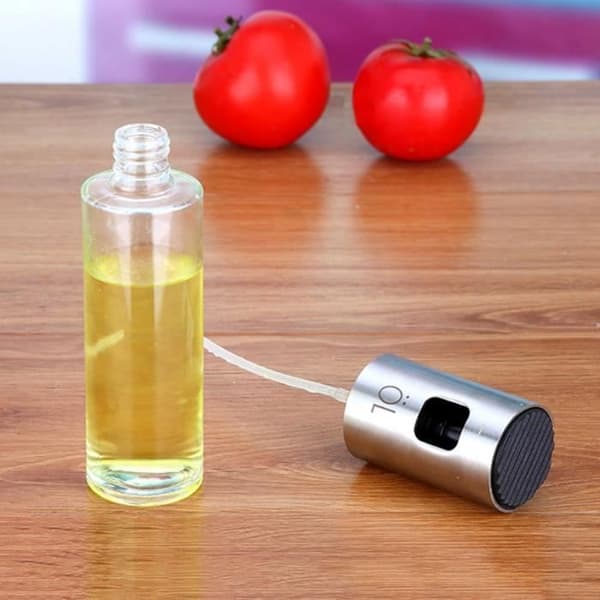 Glas och rostfritt stål köksoljespray - Jiyaru - 100ml - Genomskinlig - SMÖR Skål - OLJARE