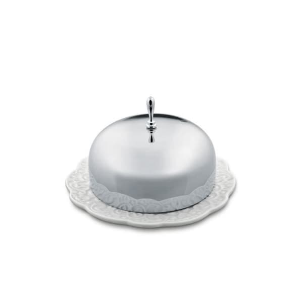 Alessi MW16 Dressed - Vitbehållare Vit med lock