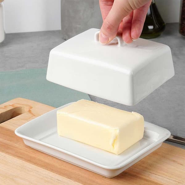 SMØRFAD SMØRFAD HVID KERAMISK 139680