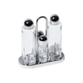Miniatyrbild 1 av 2: Olje- och vinägerhållare - Alessi - 5070 - 18/10 rostfritt stål - Glas - Ettore Sotsass design