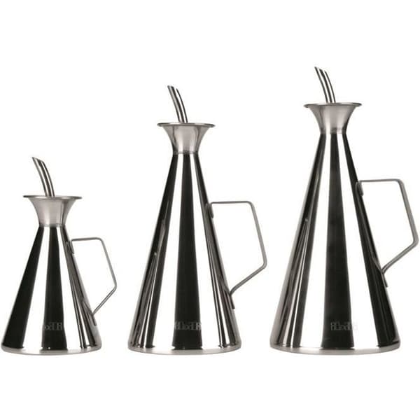 Cruet - Ibili - 731705 - 18/10 rostfritt stål - Anti-dropp - 500 ml