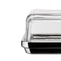 Miniatyrbild 3 av 4: Alessi Butter Dish - Oljefat - Vinägerfat - ES03 - Designer Smörfat i blankt stål med glaslock