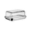 Miniatyrbild 2 av 4: Alessi Butter Dish - Oljefat - Vinägerfat - ES03 - Designer Smörfat i blankt stål med glaslock