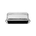 Miniatyrbild 1 av 4: Alessi Butter Dish - Oljefat - Vinägerfat - ES03 - Designer Smörfat i blankt stål med glaslock