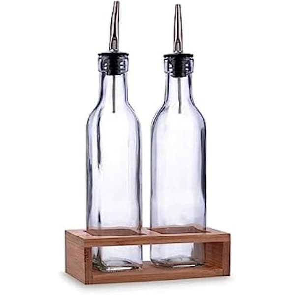 Olja och vinäger set - QUID - Transparent glas - 260 ml - Tål maskindisk
