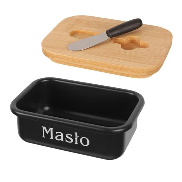 MASELNIK I STÅL MED SMÖRKNIV 2761