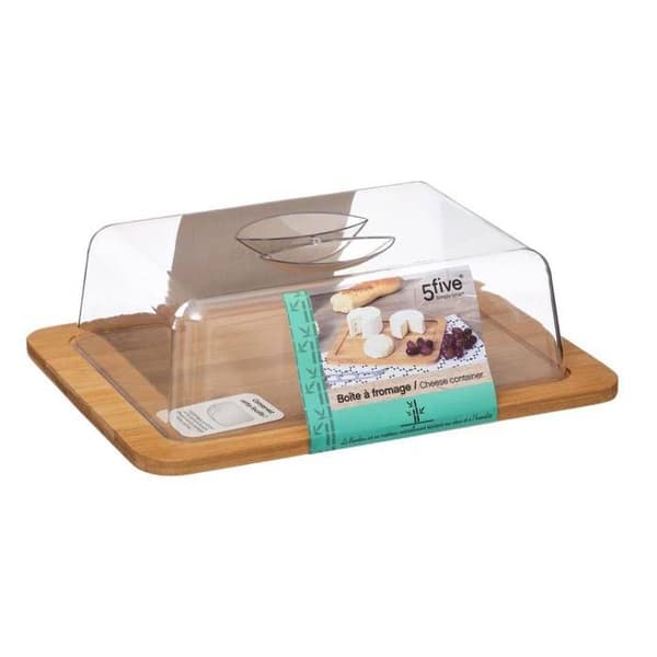 Ostlåda - SECRET DE GOURMET - Bambu - 26x20x7,3 cm - Elegant - Tål inte diskmaskin