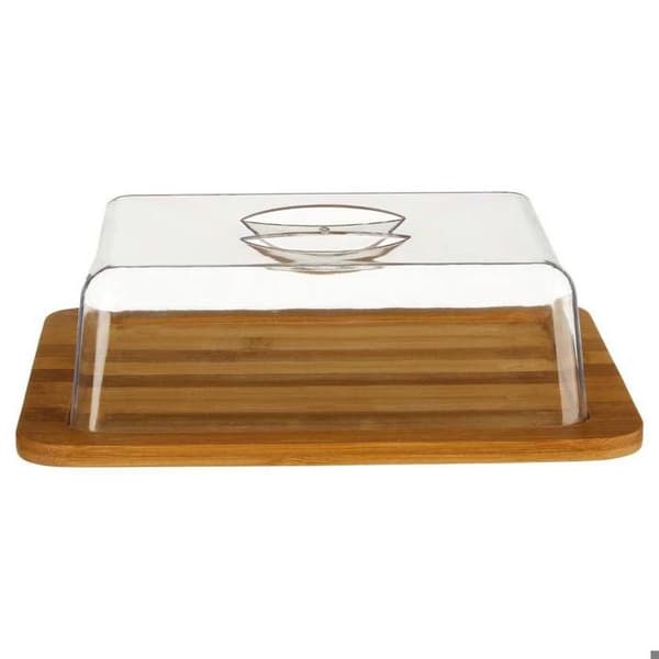 Ostlåda - SECRET DE GOURMET - Bambu - 26x20x7,3 cm - Elegant - Tål inte diskmaskin
