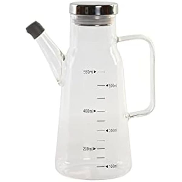 Cruet - DKD HEMINNREDNING - Standard - Rostfritt stål - Glas - Silver