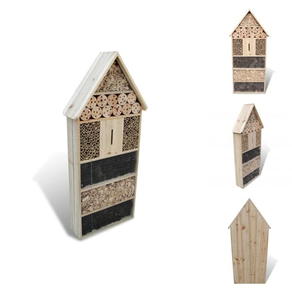 Hyönteishotellit & perhostalot - Living Ötökkähotelli XXL 45,5 x 15 x 99 cm