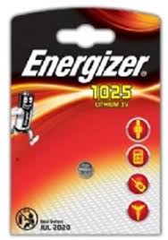 cr1025 Energizer 3V