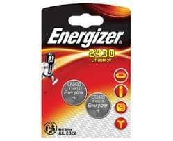 2430-2 Energizer Lithium 3V  2-pack