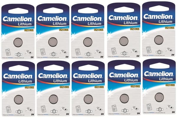 CR1632 Batteri 10-pack  Litium Camelion Lithium