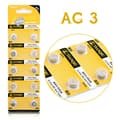 Miniatyrbild 1 av 2: Batteri AG3 392A LR41 SR736 10-pack knappcell