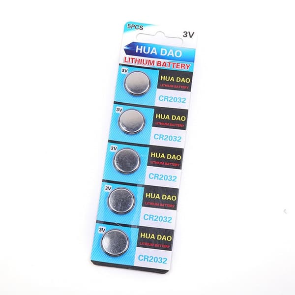Lithium-batteri Batteri CR2032 3V 5st