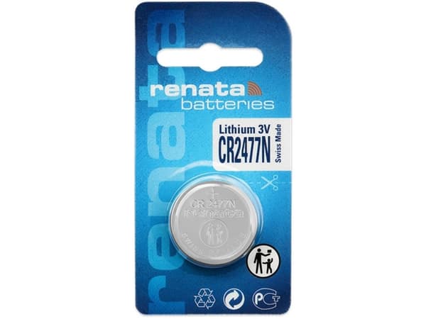 Batteri CR2477N 3V / 950 mah litium