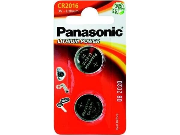 Panasonic Lithium CR-2016L/2BP