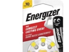 Paristot Energizer®, 10, PR70, høreapparat, pakkaus 8 kpl