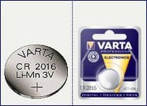 Sony CR-2016 - Batteri CR2016 - Li - 85 mAh - silver-metallic
