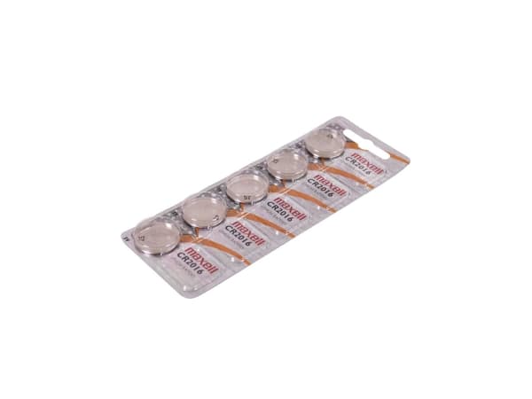 Maxell CR 2016 - Batteri 5 x CR2016 - Li - 90 mAh