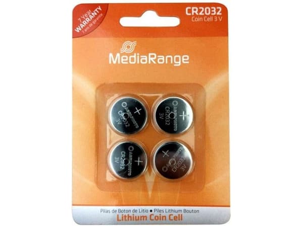 MediaRange Premium - Batteri 4 x CR2032 - Li - 220 mAh