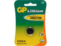 Miniatyrbild 3 av 5: GP Batteries Lithium Cell CR2016, Engångsbatteri, CR2016, Litium, 3 V, 1 styck, Rostfritt stål