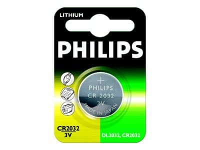 Philips Minicells Nappiparisto CR2032/01B, Kertakäyttöinen akku, CR2032, Litium, 3 V, 1 kpl, 10 vuosi/vuosia