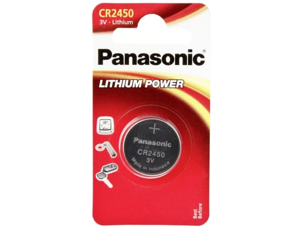 Panasonic CR2450L/1BP - Batteri CR2450 - Li - 620 mAh