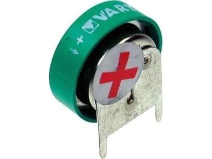 Varta V250H-SLF ++/- Genopladeligt knapcellebatteri 250H NiMH 250 mAh 1.2 V 1 stk