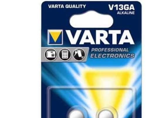Varta 2x V13GA Engangsbatteri LR44 Alkalinsk