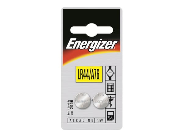 Energizer No. A76 - Batteri 2 x LR44 - Alkalisk - 150 mAh