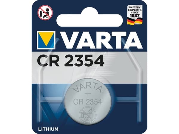 Varta LITHIUM kolikko CR2354 Bli 1 Knapcellebatteri CR 2354 Lithium 530 mAh 3 V 1 stk 1 stk
