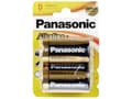 Miniatyrbild 5 av 5: Panasonic 1x2 LR20APB, Engångsbatteri, Alkalisk, 1,5 V, 2 styck, Blå, Guld, 33,6 mm