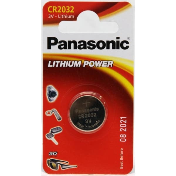 Panasonic CR2032L/1BP - Batteri CR2032 - Li - 220 mAh